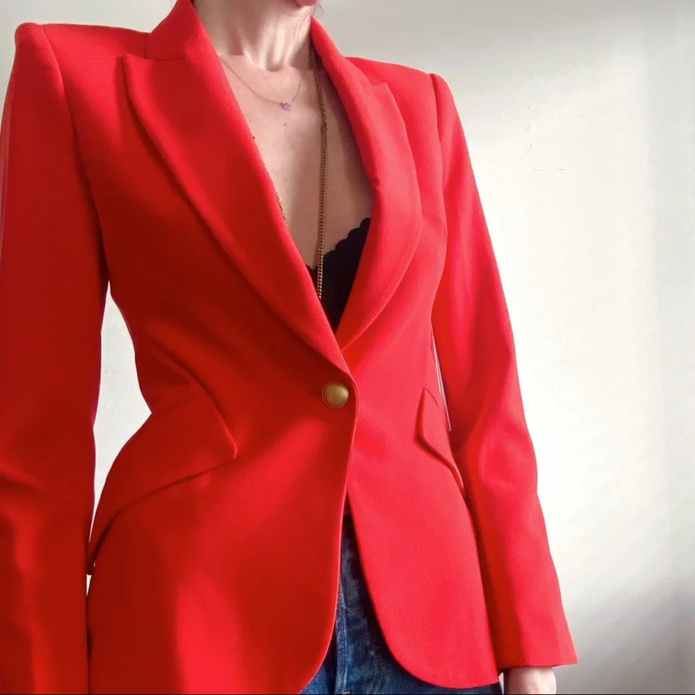 NWT L'AGENCE Chamberlain Blazer. Size 2- Small - Picture 1 of 10
